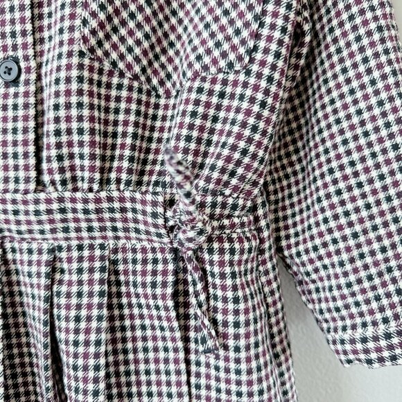 Zara Dress 6 years Collared long sleeve dress patterned - Picture 7 of 15
